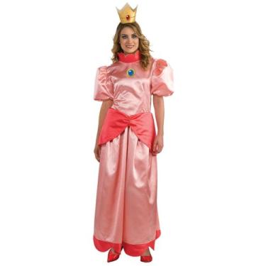 Imagem de Rubie's Princess Peach Costume - Medium - Dress Size 10-12