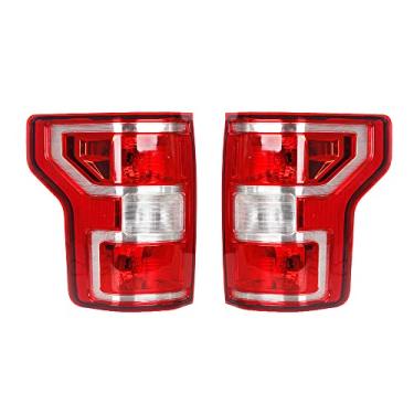 Imagem de JESYMBX Para Ford F150 F-150 2018 2019 2020 Lâmpada traseira Lâmpada de ré do freio traseiro Auto acessório Conjunto de lâmpada traseira 1 par lado esquerdo e direito (motorista e passageiro)