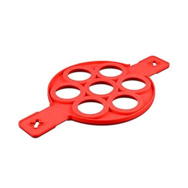 Imagem de Forma de Silicone p/ Panquecas Vermelho