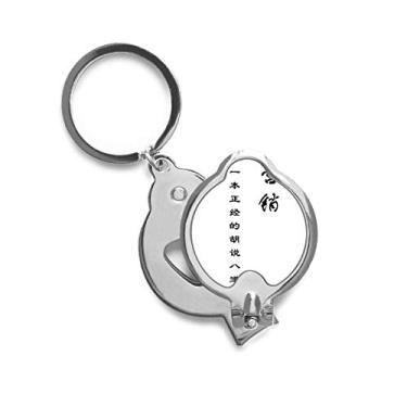 Imagem de Citação chinesa sobre habilidades de marketing, cortador de unhas de dedo, tesoura de aço inoxidável