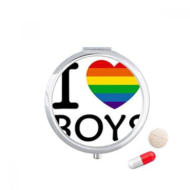 Imagem de Transgênero Bisexuals Support Illustration Pill Case Pocket Medicine Storage Box Dispenser Recipiente