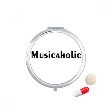 Imagem de Elegante porta-comprimidos Musicaholic da Word, caixa de armazenamento de remédios