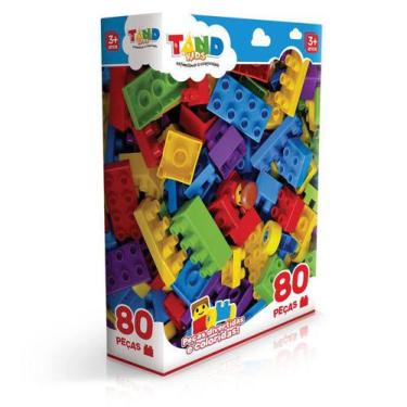 Imagem de Blocos De Montar - Tand Kids - 80 Peças - Toyster - Toyster Brinquedos