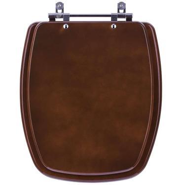 Imagem de Assento Sanitário Stylus Marrom Degradê para vaso Celite