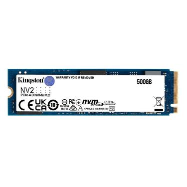 Imagem de HD ssd M.2 2280 500GB NV2 pci-e 4.0 nvme kingston SNV2S/500G