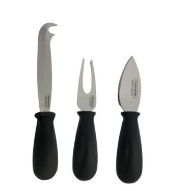 Imagem de Jogo Para Queijo 3 Peças Tramontina Preta