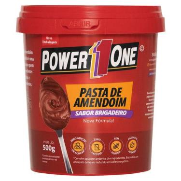 Imagem de Pasta De Amendoim 500G - Brigadeiro - Power1one  - Power One