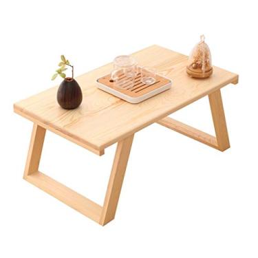 Imagem de Mesa lateral moderna minimalista dobrável mesa de centro estilo japonês mesa de janela saliente mesa de varanda para casa mesa de estar pequena mesa de jantar mesa de centro para sala de estar (tamanho: GG)