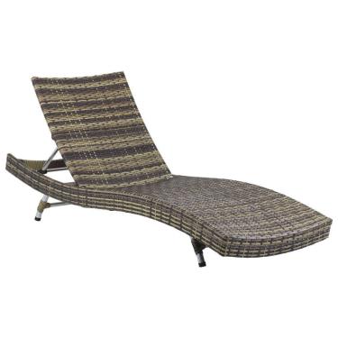 Imagem de Chaise Barcelona em Alumínio e 2 Espreguiçadeiras Bona e Mesa para Área, Sala, Edícula, Piscina, Jardim