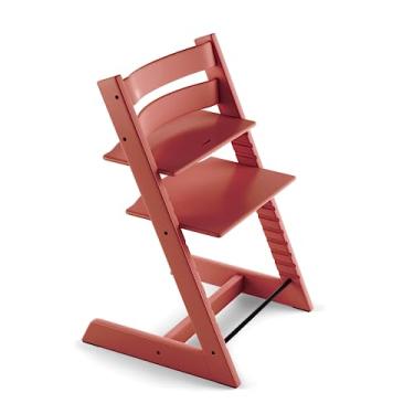 Imagem de Cadeira Tripp Trapp Tijolo da Stokke - Cadeira ajustável para bebês, crianças e adultos - Prática, confortável e ergonômica - Design clássico