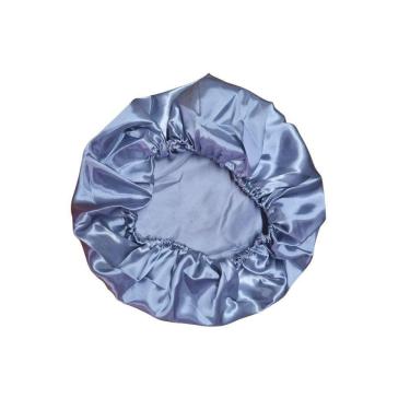 Imagem de Touca Cetim Seda Luxo Antifrizz Tamanho único - Magic Enxovais Prata