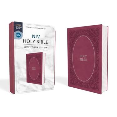 Imagem de NIV, Holy Bible, Soft Touch Edition, Imitation Leather, Pink, Comfort Print: New International Version, Pink, Leathersoft, Soft Touch Edition