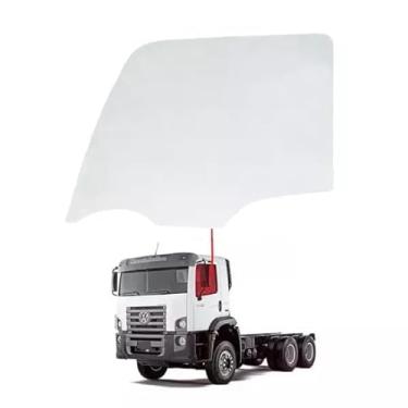 Imagem de VIDRO PORTA LADO ESQUERDO INCOLOR VW CONSTELLATION 17250E 24250E 13180E 15180E 19320E 19370 25370E 25320 26260