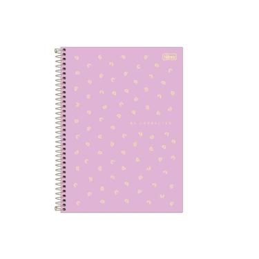 Imagem de Caderno Espiral CP Universitário 1 Matéria Neon Connect Feminino 80F Tilibra 01un