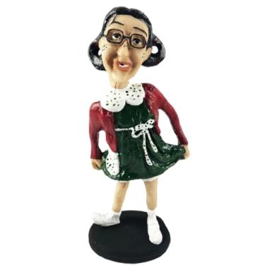 Imagem de Boneco chiquinha Em Resina 18cm Turma Do Chaves