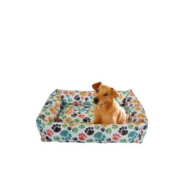Imagem de Cama Para Cachorro 88x68 Cm Porte Médio Acquablock - Escolha A Cor! Pet Querido (Patinhas)