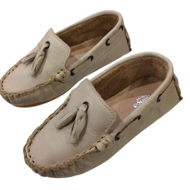 Imagem de Sapato infantil masc Couro Feito Criança mocassim