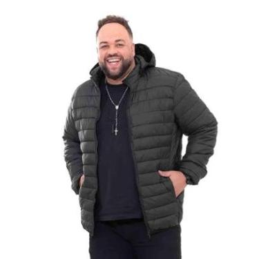 Imagem de Jaqueta Masculina Puffer Plus Size forrada-Masculino