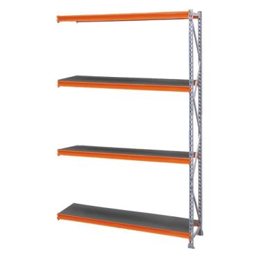 Imagem de Mini Porta Pallet Continuação 180x80x300cm Estante Para Armazenagem Com plano 500kg Sa Gôndolas