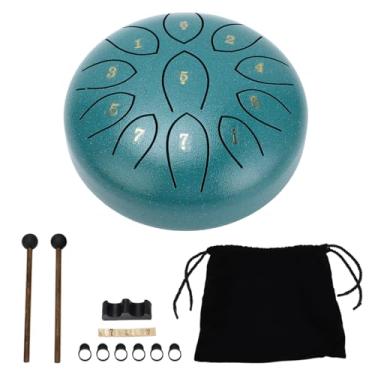 Imagem de Tambor de Chuva, Tambor de Língua de Aço de 6 Polegadas, Carrilhão de Chuva, Instrumentos Sonoros à Prova D'água para Exterior Com Bolsa, Bastões, Educação, Yoga, Presentes Zen