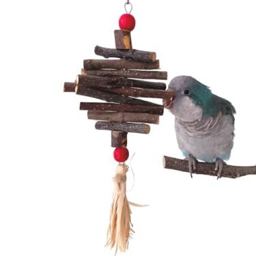 Imagem de Corda de pendurar molar para animais de estimação, papagaios, brinquedos de mastigar, acessórios de coelho, brinquedos de papagaio, brinquedos interessantes, brinquedos para morder, brinquedo de