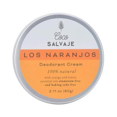 Imagem de COCO SALVAJE Desodorante natural para mulheres e homens | Desodorante sem alumínio com magnésio | Não tóxico, vegano, hipoalergênico e seguro para gravidez | Ingredientes orgânicos limpos | LOS