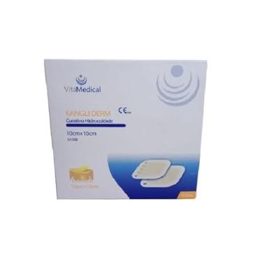 Imagem de Curativo Hidrocolóide com borda 10cm X 10cm caixa com 10 unidades - Vitamedical G1308