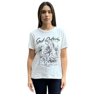 Imagem de Camiseta Comfy Feminina Get Outside Flowers Colcci-Feminino