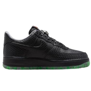 Imagem de Nike Air Force 1 masculino, Preto preto fumê cinza fogueira laranja, 46