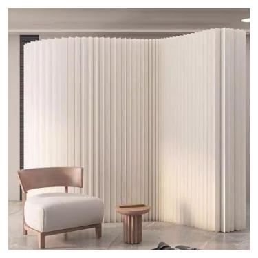 Imagem de Biombos e Divisórias Divisor De Sala Portátil Dobrável, Comprimento Retrátil 6,56-22,96 Pés, Partição De Tela De Privacidade Do Painel De Papel Para Separação De Sala, Parede Divisória Independente(40