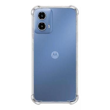 Imagem de Capa Capinha Anti Impacto Transparente Para Motorola G34 - XS Acessóri