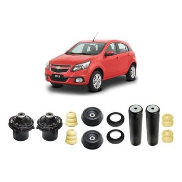 Imagem de 4 Kit Do Amortecedor Dianteiro Traseiro Agile 2015 2016 2017 - Qualyki