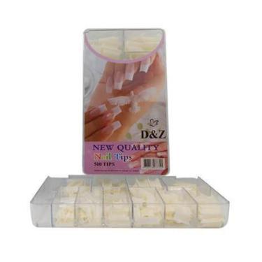 Imagem de Unha postiça acrigel/gel leitosa plastico 500 unidades - Lynx Produçõe