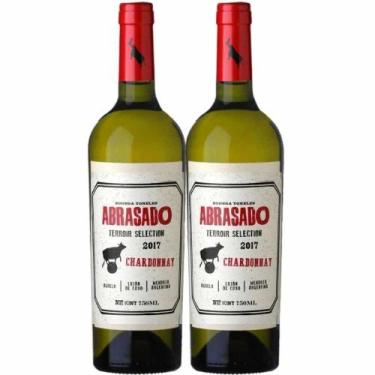 Imagem de Kit 2 Garrafas Vinho Branco Abrasado Terroir Selection Chardonnay 750m