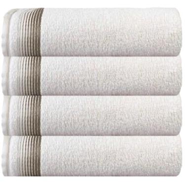 Imagem de Kit Com 4 Toalhas Banhão Gigante Alta Absorção Sublime 70x150cm - Central Toalhas (Branco)