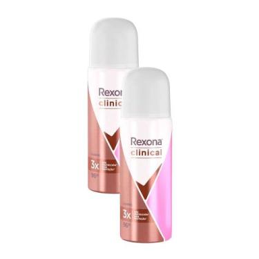 Imagem de Kit 2 Desodorante Rexona Clinical Classic Aerosol Antitranspirante 96h