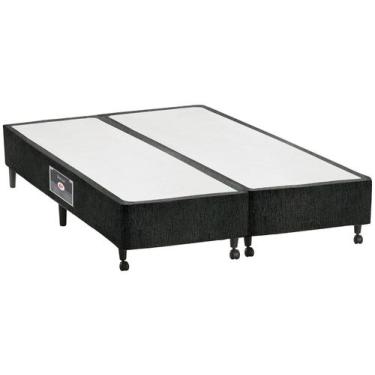 Imagem de Base Cama Box King Size Castor Bipartido 27x192x203cm de Altura Lux, P