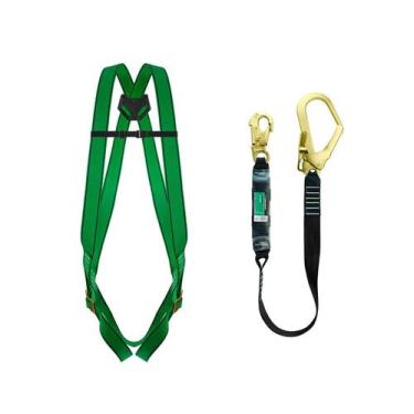 Imagem de Conjunto Cinto de Segurança Paraquedista Cg700 + Talabarte Carbografit