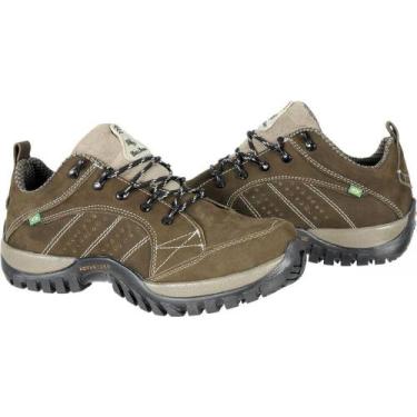 Imagem de Bota Adventure Masculina Couro Cano Baixo Conforto Escalada - Bell Boo