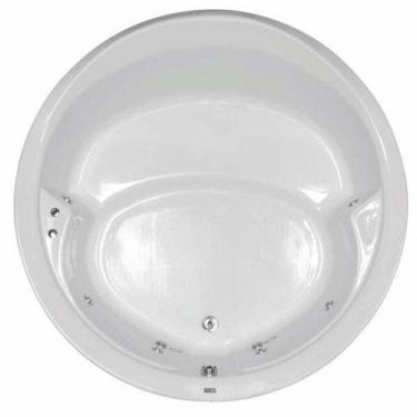 Imagem de Banheira Hidromassagem Astra Firenze Luxo 150cmx150cmx45cm - 04 Jatos 