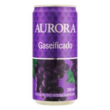 Imagem de Suco de Uva Tinto Aurora Integral Gaseificado 269ml