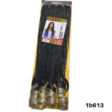 Imagem de Cabelo Afro Curl Twist Cacheado Cachos Na Ponta Boho Crochet - bbless,