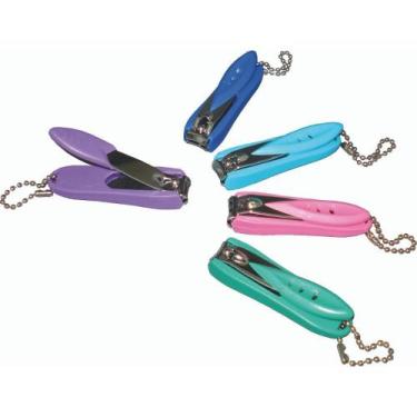 Imagem de Cortador de Unhas Com Coletor de Resíduos 1 Unid. Marco Boni, Roxo