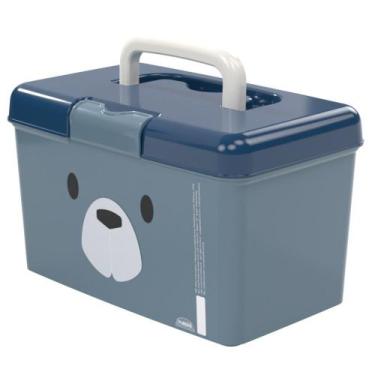 Imagem de Caixa organizadora com alça urso Plasutil ref. 16676