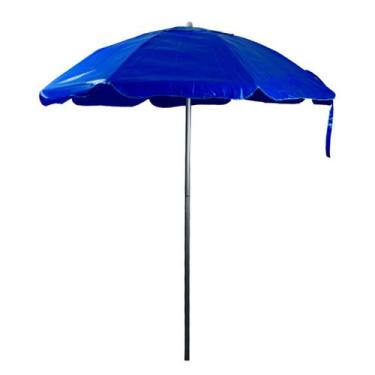 Imagem de Guarda-Sol Gigante 1,8 Metros Sombreiro Para Praia Piscina Camping Pes