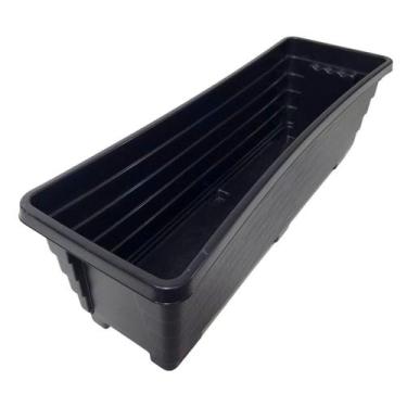 Imagem de Vaso Floreira de Chão 60cm Jardineira para Plantas - Goyama, Preto