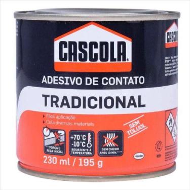 Imagem de Adesivo Cola Contato Cascola 195g Sapateiro Marceneiro - Henkel