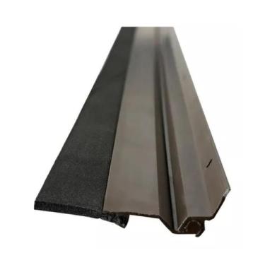 Imagem de Friso Rodo De Porta Vedação Automático Preto - Novo Horizonte, 70CM