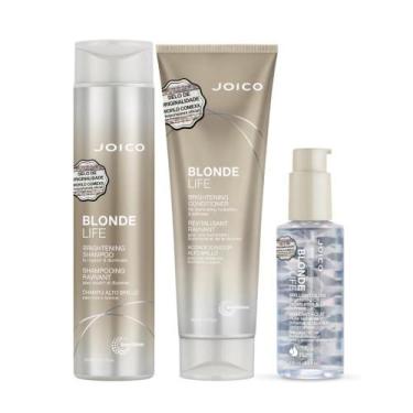 Imagem de Kit Joico Blonde Life Para Iluminar (Shampoo, Condicionador e Óleo) - 