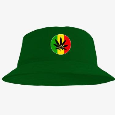 Imagem de Boné Chapéu Bucket Hat Estampado Reggae - MP Moda Masculina, Único, Ve